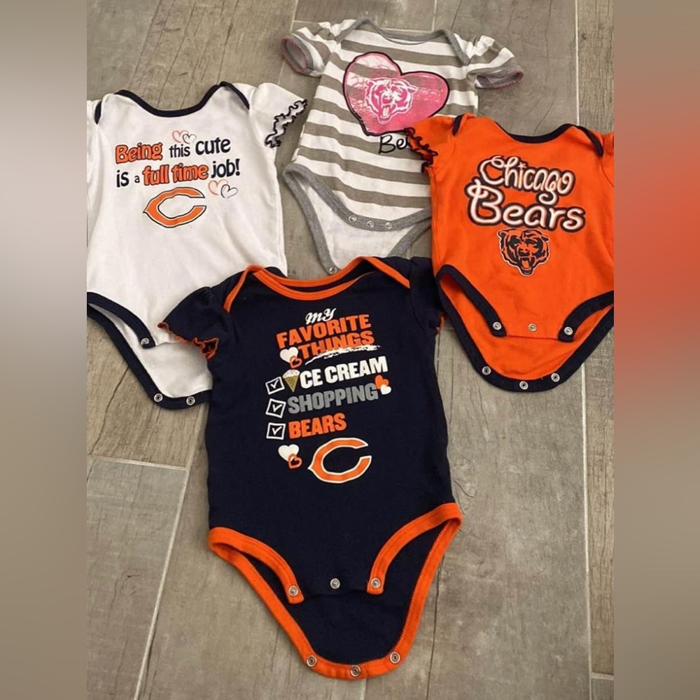 Chicago Bears Onesie bundle